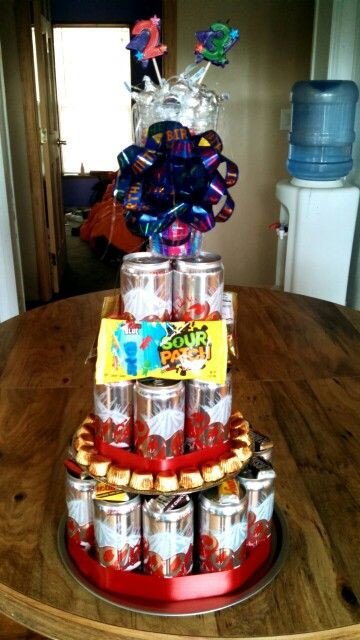 Best ideas about 23Rd Birthday Gift Ideas
. Save or Pin Beer and candy cake What I made for my boyfriend s 23rd Now.