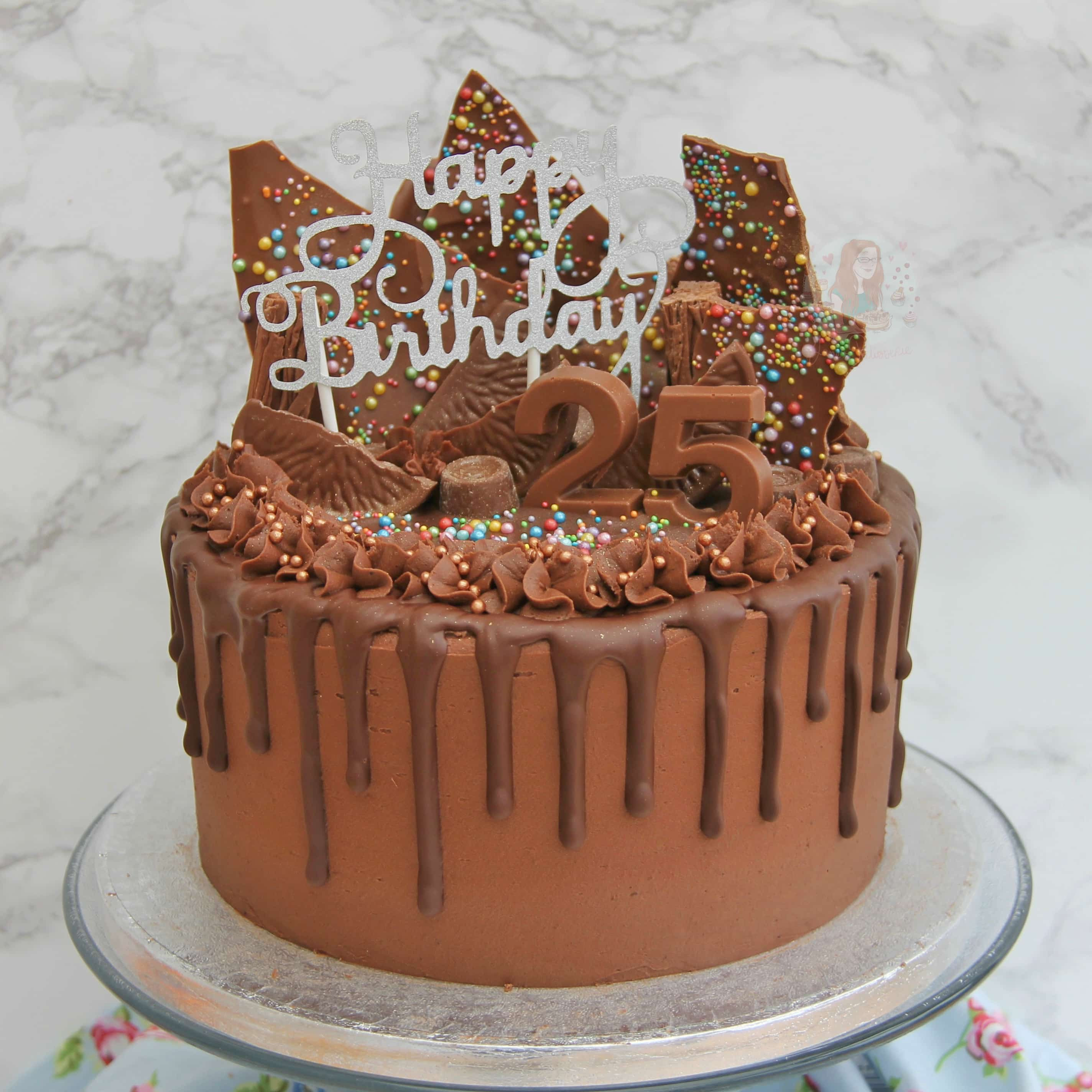 Best ideas about 25 Birthday Cake
. Save or Pin My 25th Birthday Cake Jane s Patisserie Now.