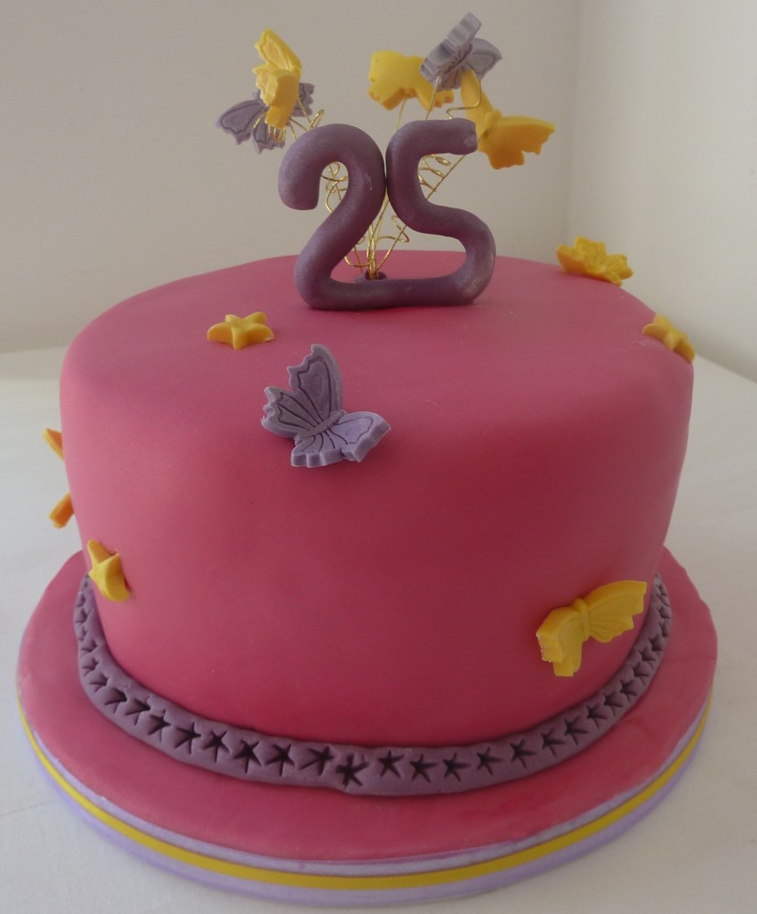 Best ideas about 25 Birthday Cake
. Save or Pin 25th Birthday Cake – Whitley cakes Now.