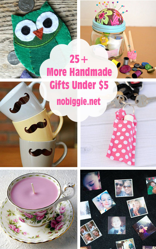 Best ideas about 25 Dollar Gift Ideas
. Save or Pin 25 More Handmade Gift Ideas Under $5 Now.