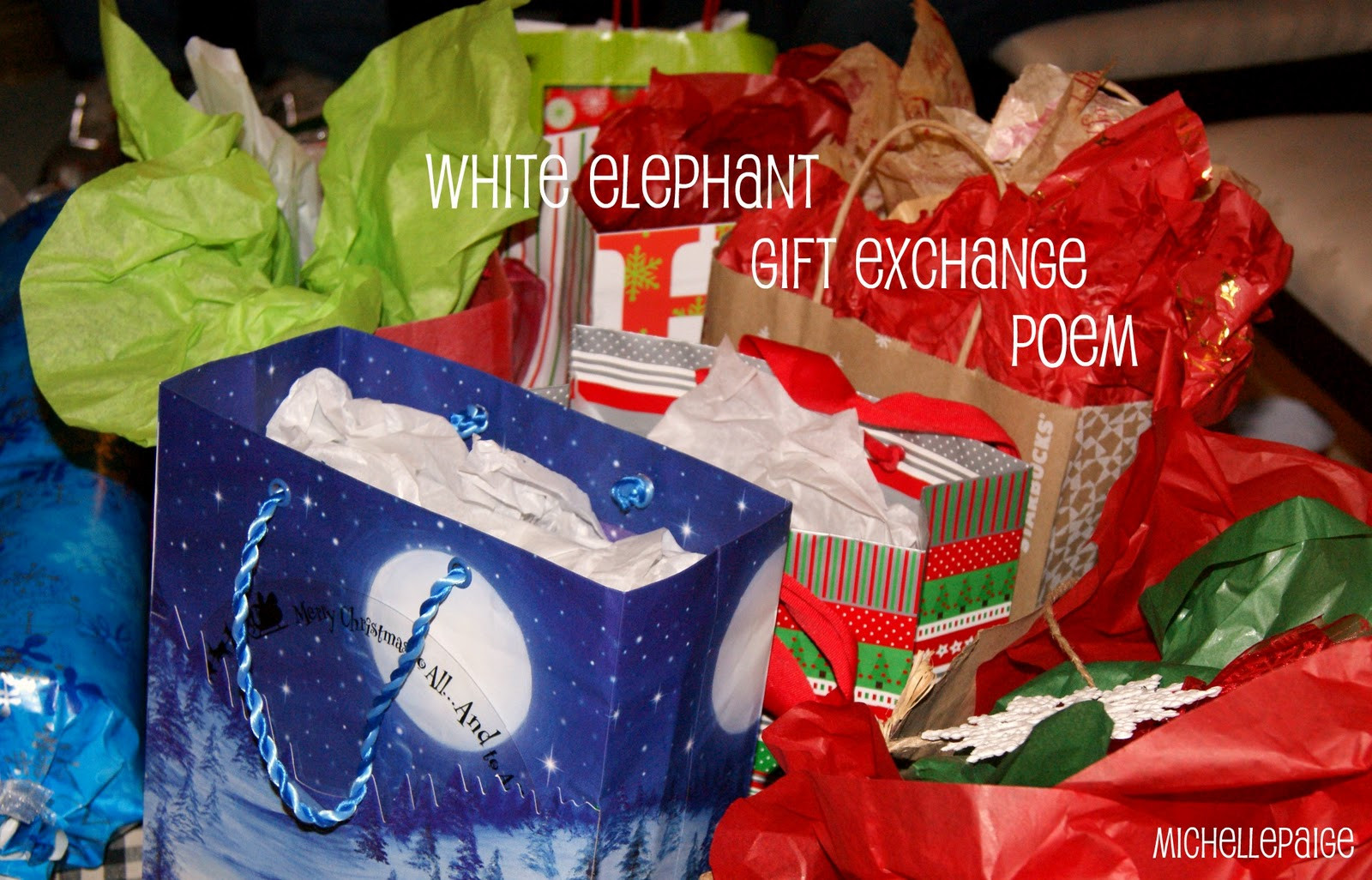 Best ideas about $25 Gift Exchange Ideas
. Save or Pin michelle paige blogs White Elephant Gift Exchange Poem Now.