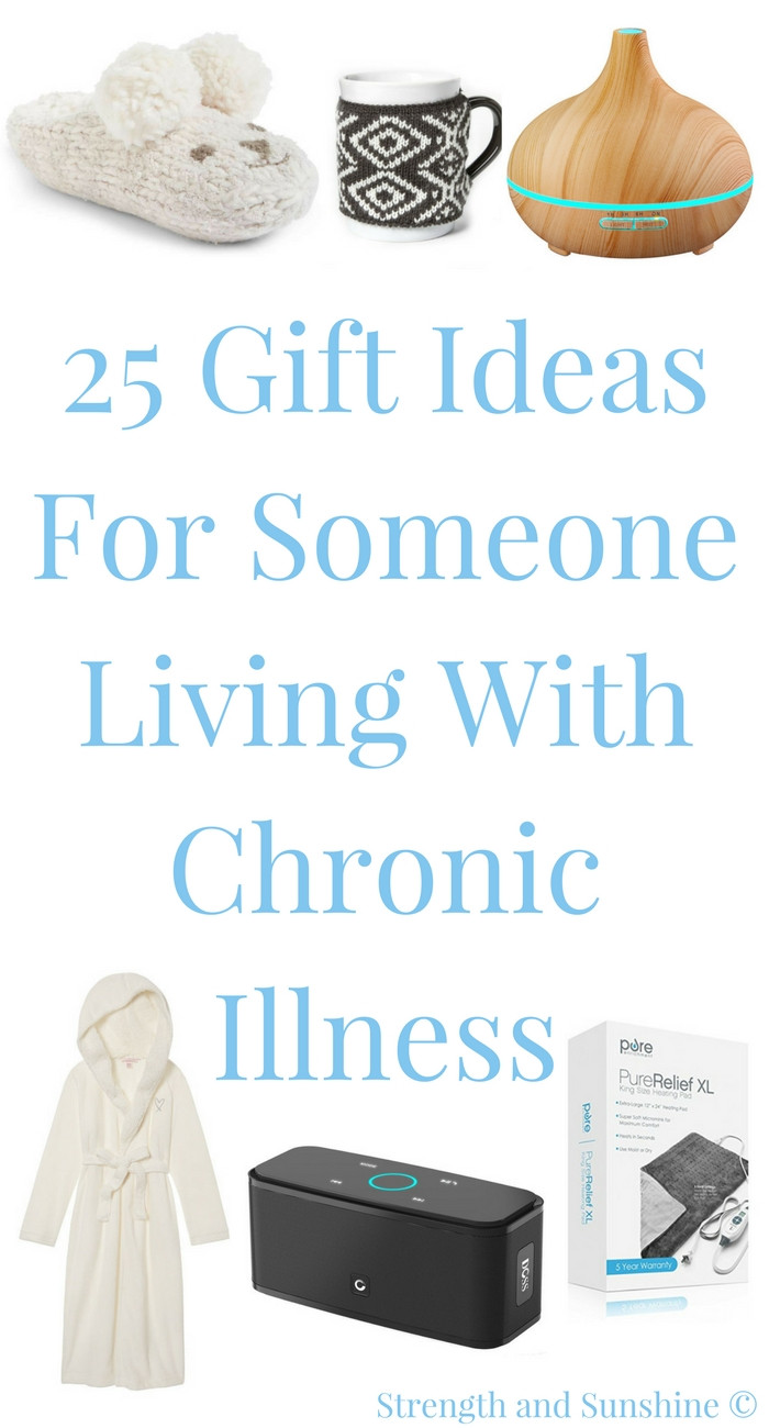 Best ideas about 25 Gift Ideas
. Save or Pin 25 Gift Ideas For Someone Living With Chronic Illness Now.