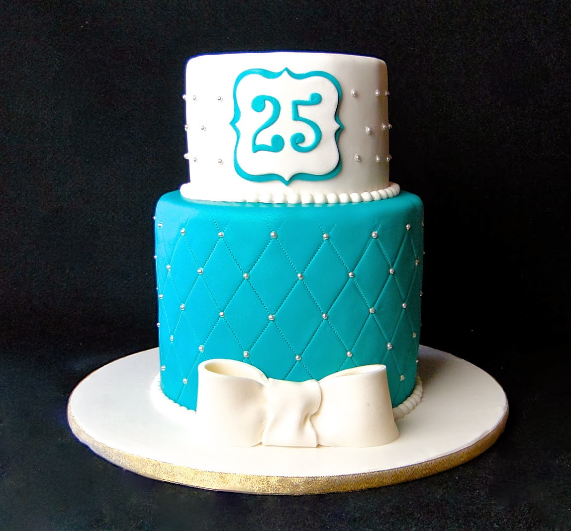 Best ideas about 25th Birthday Cake
. Save or Pin Baking Maniac Elegant 25th Birthday Cake Now.