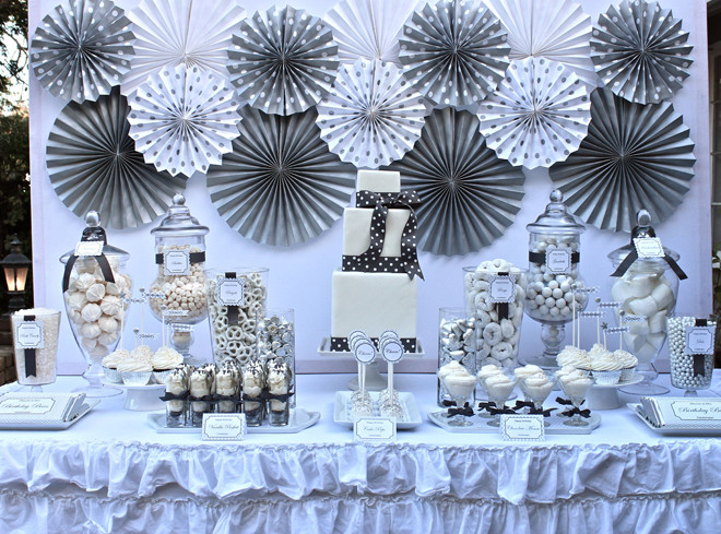 Best ideas about 25th Birthday Decorations
. Save or Pin Silver & White 25th Birthday Celebration Now.