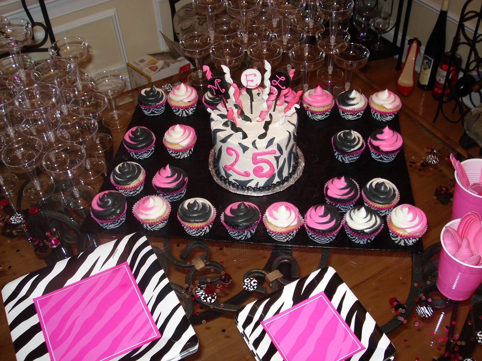 Best ideas about 25th Birthday Decorations
. Save or Pin Mel s Surprise 25th Birthday Party Carolina Charm Now.