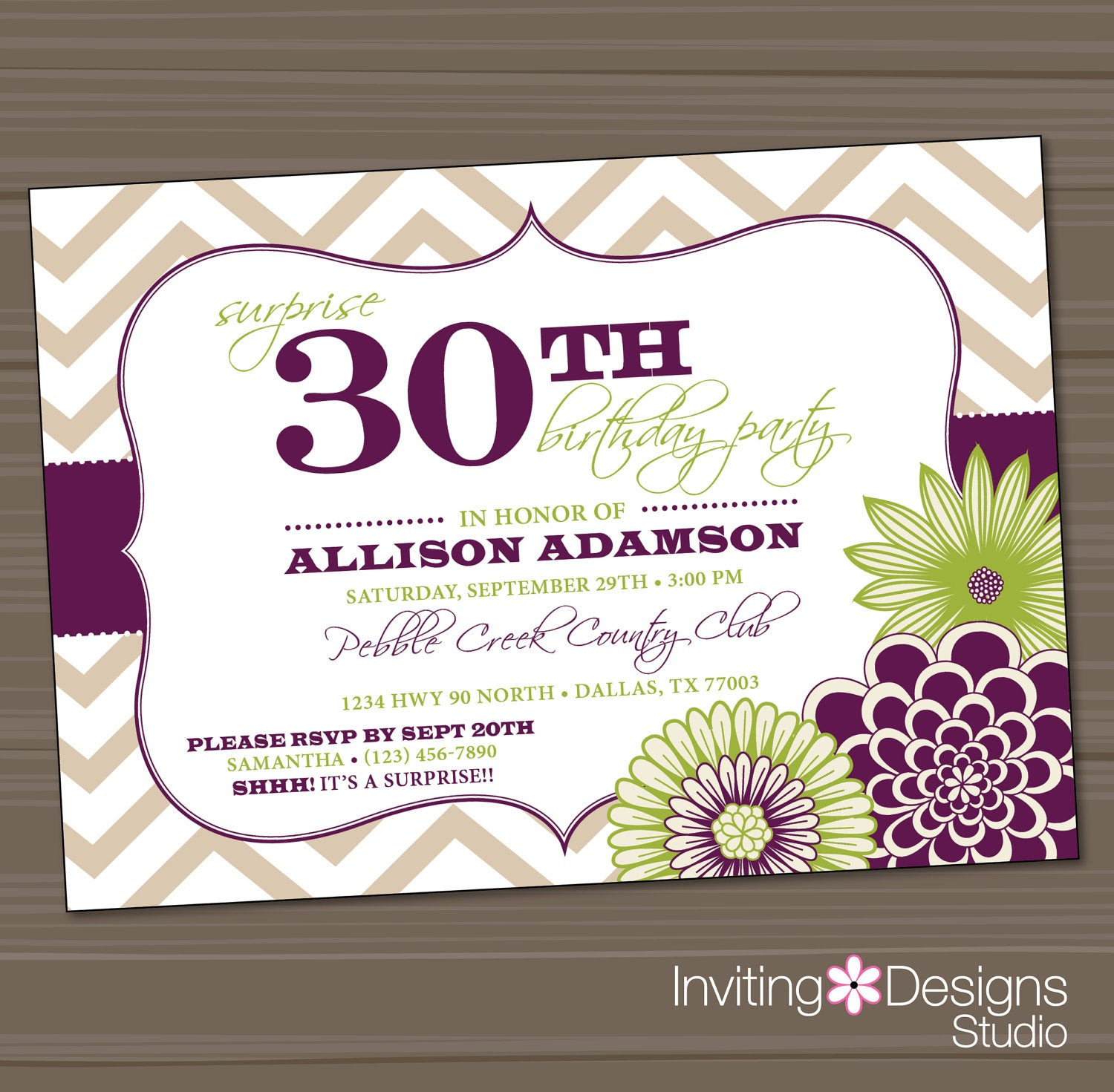Best ideas about 25th Birthday Invitations
. Save or Pin Birthday Party Invitation 20th 25th 30th 40th 50th Now.