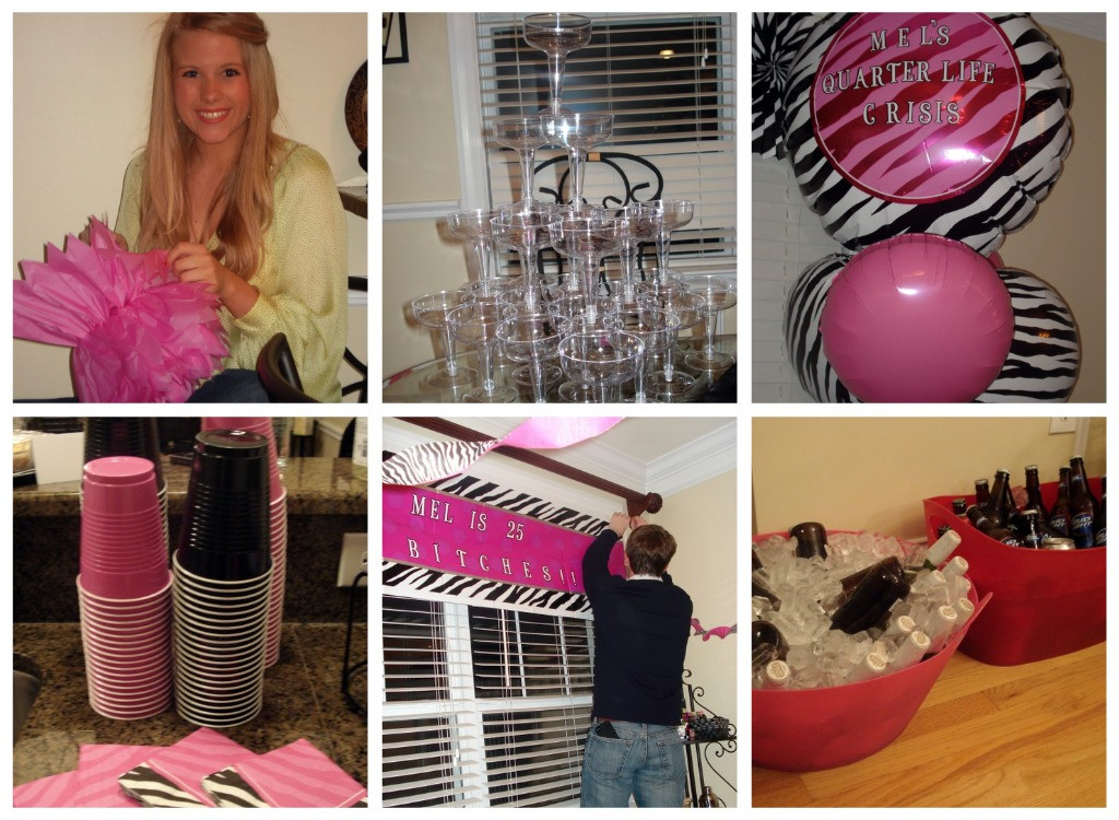 Best ideas about 25th Birthday Party Ideas For Her
. Save or Pin Mel s Surprise 25th Birthday Party Carolina Charm Now.