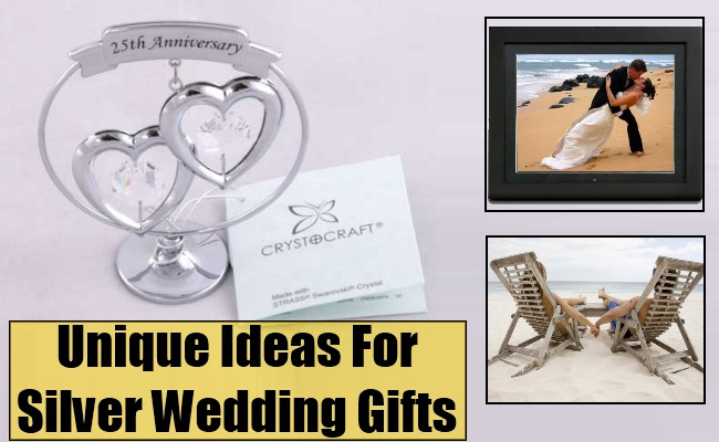 Best ideas about 25Th Wedding Anniversary Gift Ideas For Couples
. Save or Pin Unique Ideas For Silver Wedding Gifts Different Silver Now.