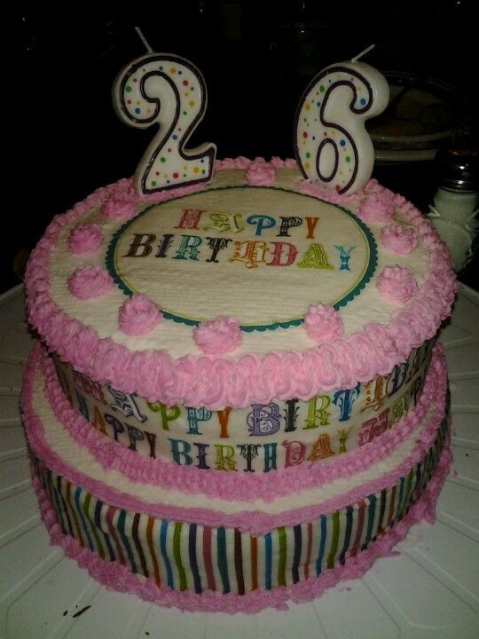 Best ideas about 26 Birthday Cake
. Save or Pin My 26th birthday cake Things I Have Made Now.