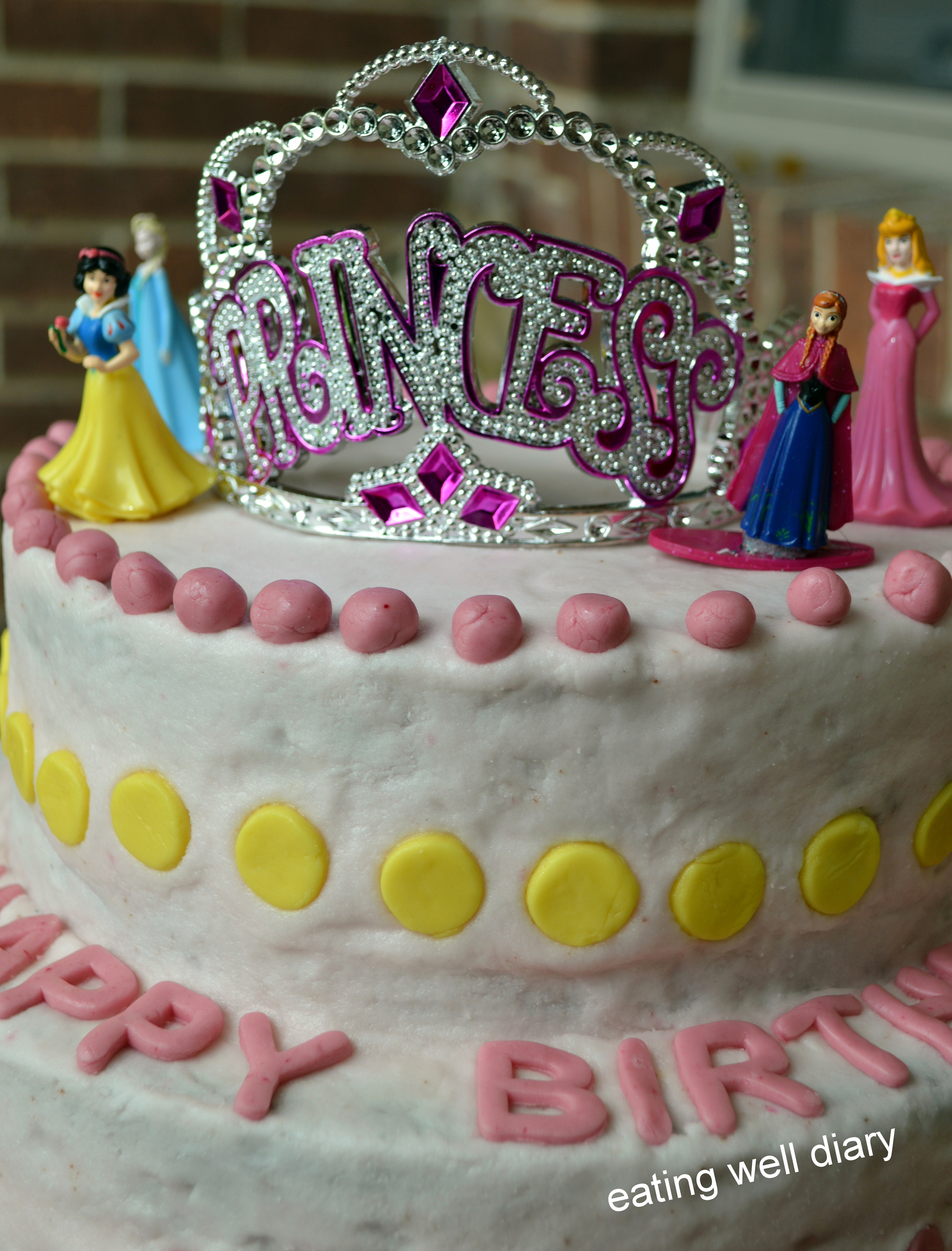 Best ideas about 26 Birthday Cake
. Save or Pin Made With Love A Princess Birthday Cake whole wheat egg Now.