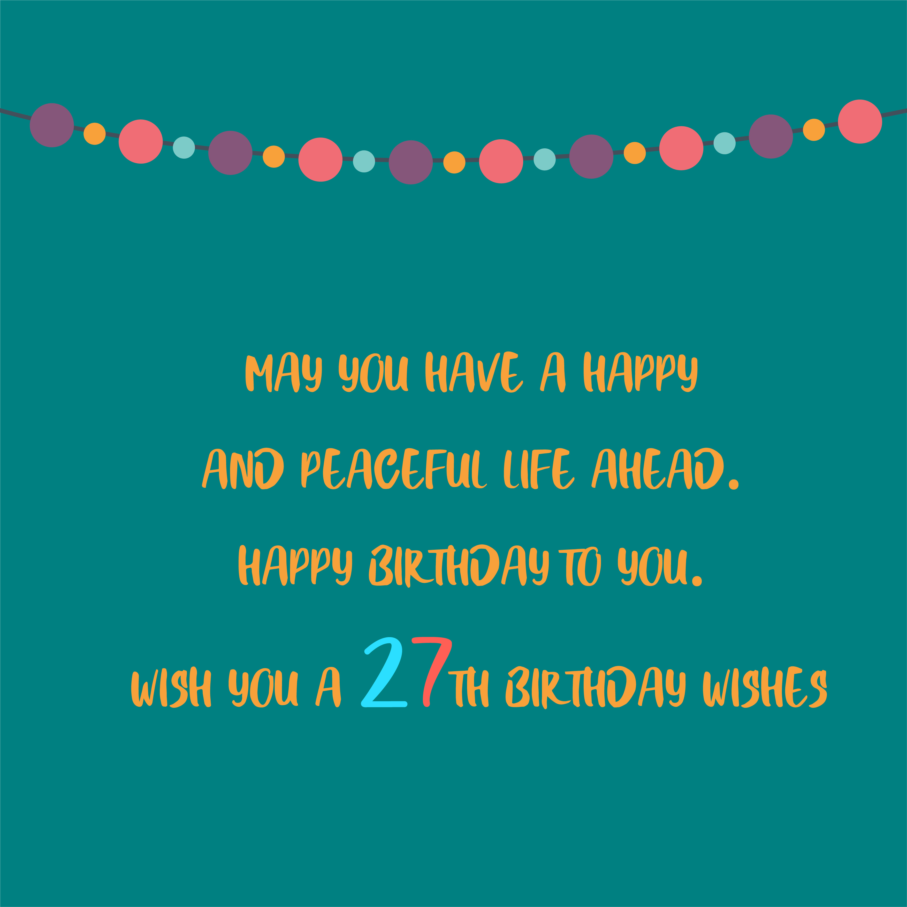 Best ideas about 27th Birthday Quotes
. Save or Pin Happy 27th Birthday Wishes Now.