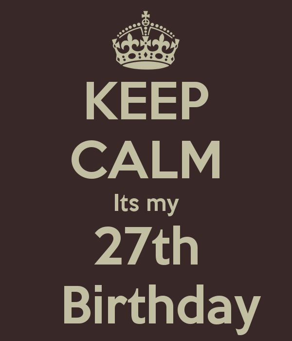 Best ideas about 27th Birthday Quotes
. Save or Pin 27th Birthday Quotes QuotesGram Now.