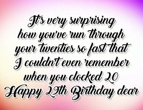 Best ideas about 29th Birthday Quotes
. Save or Pin Happy 29th Birthday Quotes Now.