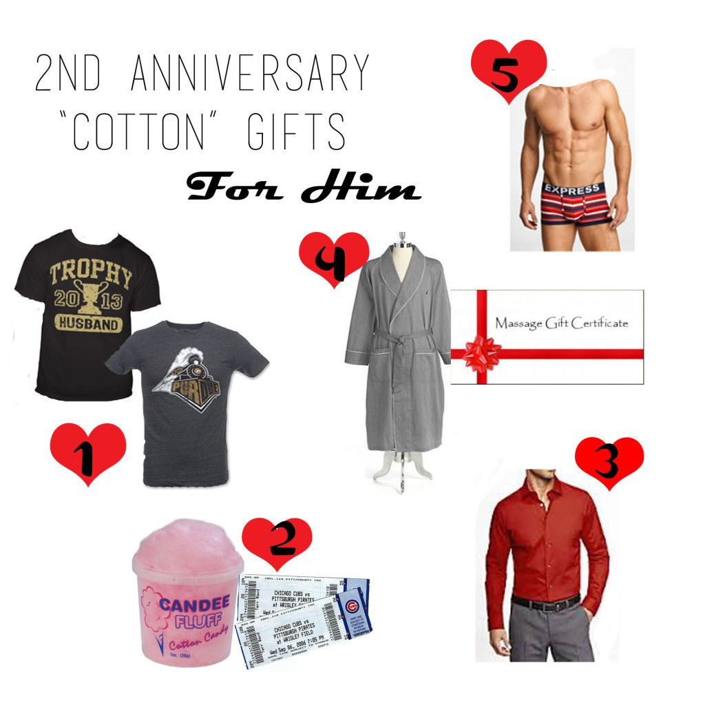 Best ideas about 2Nd Anniversary Gift Ideas
. Save or Pin 2nd Anniversary "Cotton" Gift Guide For Him love the Now.