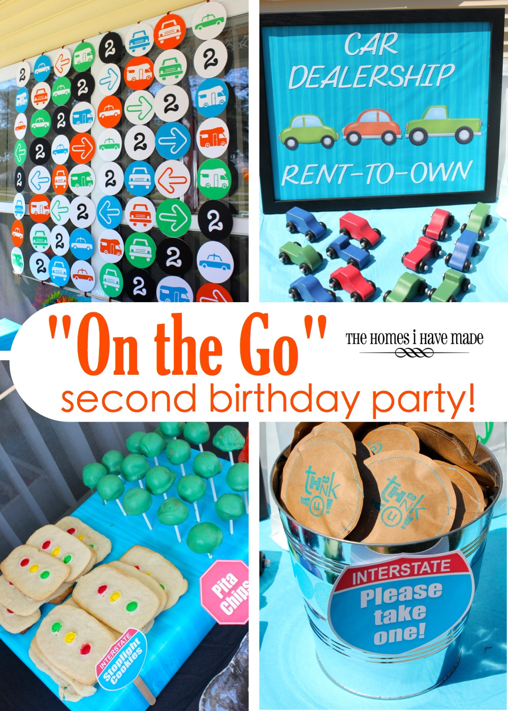 Best ideas about 2nd Birthday Decorations
. Save or Pin " the Go" Second Birthday Party Now.