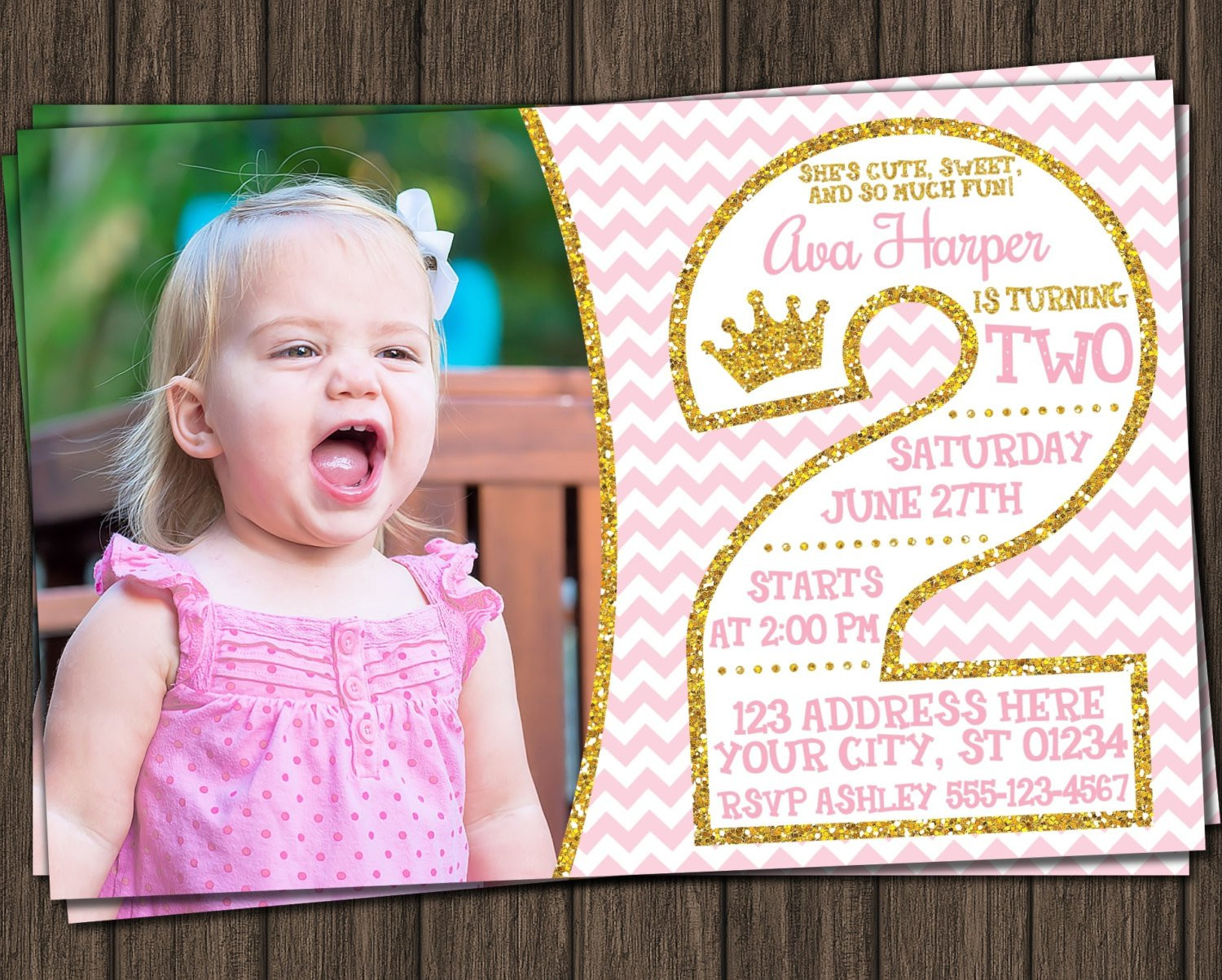 Best ideas about 2nd Birthday Invitations
. Save or Pin 2nd Birthday Invitation Cards Now.