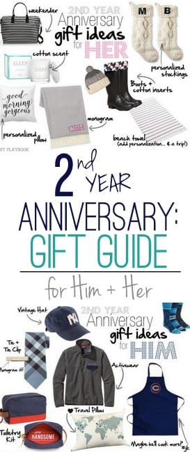 Best ideas about 2Nd Wedding Anniversary Gift Ideas For Her
. Save or Pin 2nd Anniversary Gift Ideas for Him and Her Now.