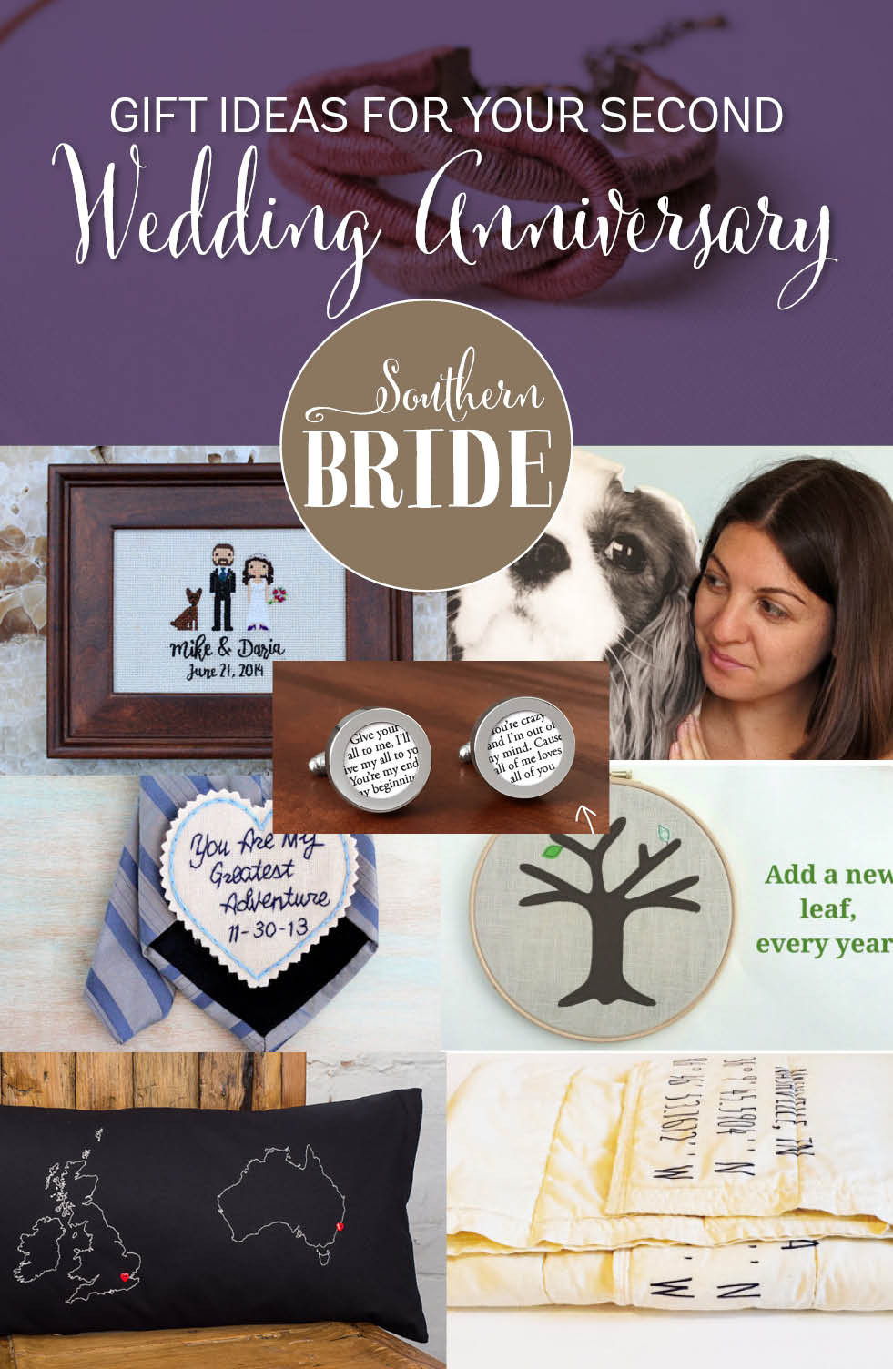 Best ideas about 2Nd Wedding Anniversary Gift Ideas
. Save or Pin Second wedding anniversary present ideas Southern Bride Now.