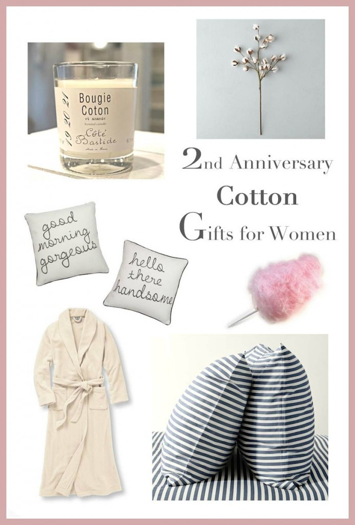 Best ideas about 2Nd Wedding Gift Ideas
. Save or Pin 2nd Anniversary Gifts for Her — Runway Chef Now.