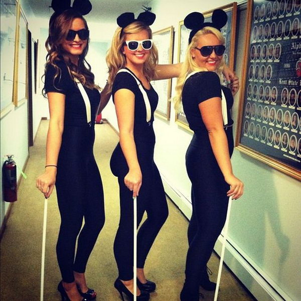 Best ideas about 3 Blind Mice Costume DIY
. Save or Pin 20 Best Friend Halloween Costumes for Girls Now.