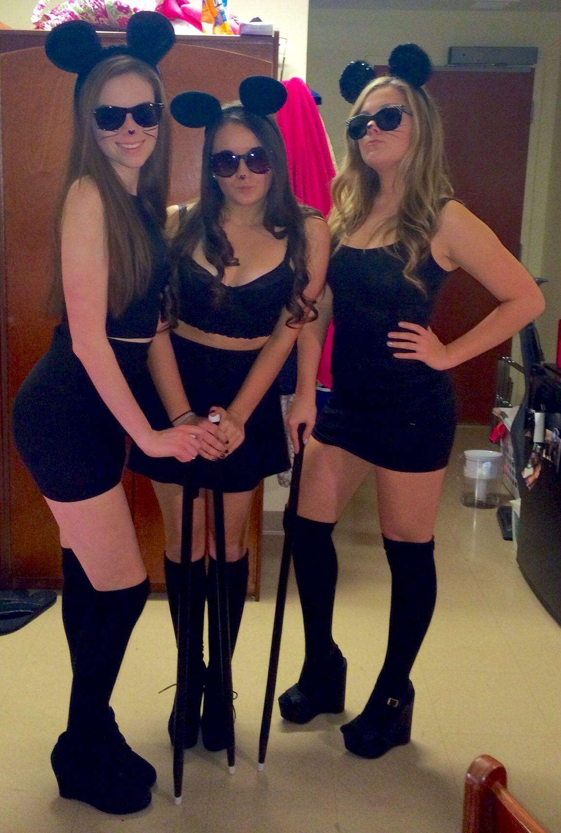 Best ideas about 3 Blind Mice Costume DIY
. Save or Pin College costume three blind mice for girls cute idea diy Now.