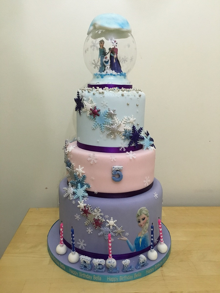 Best ideas about 3 Teir Birthday Cake
. Save or Pin Frozen 3 Tier Cake CakeCentral Now.