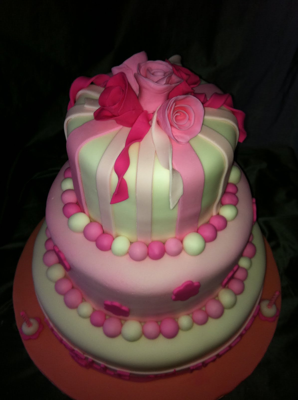 Best ideas about 3 Teir Birthday Cake
. Save or Pin Jocelyn s Wedding Cakes and More 3 tiered cake 1st Now.