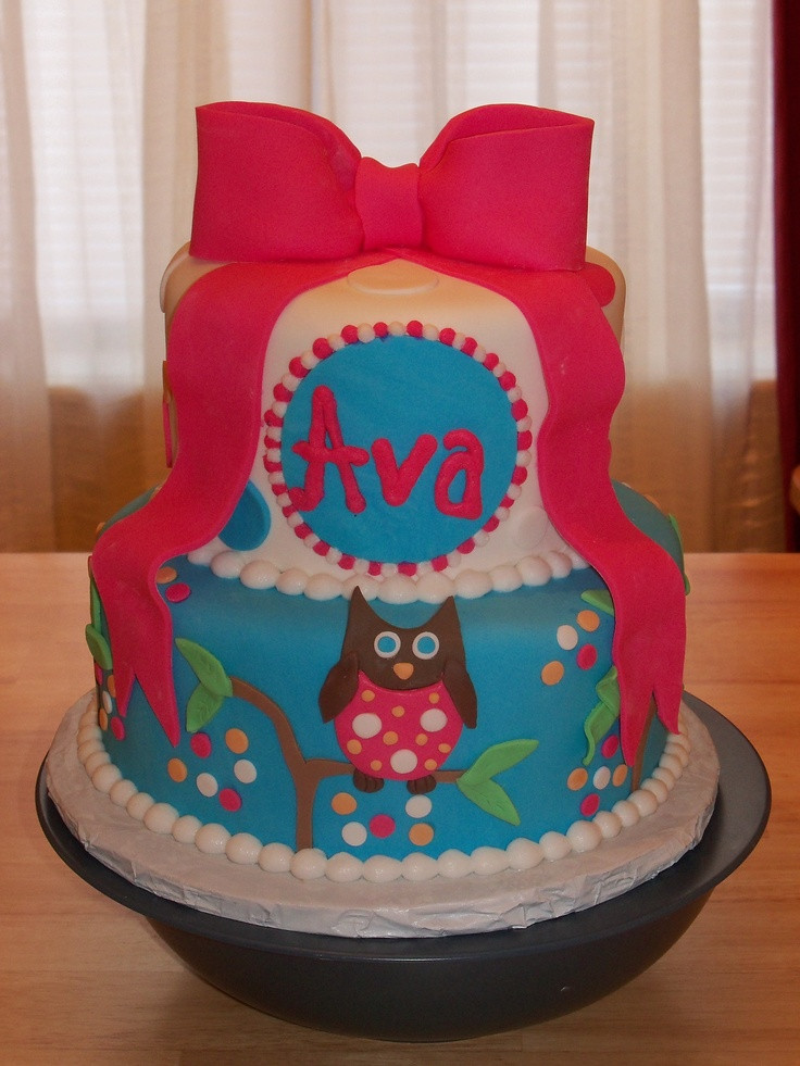 Best ideas about 3 Year Old Birthday Cake
. Save or Pin Birthday Owl Cake 3 year old birthday cake Now.