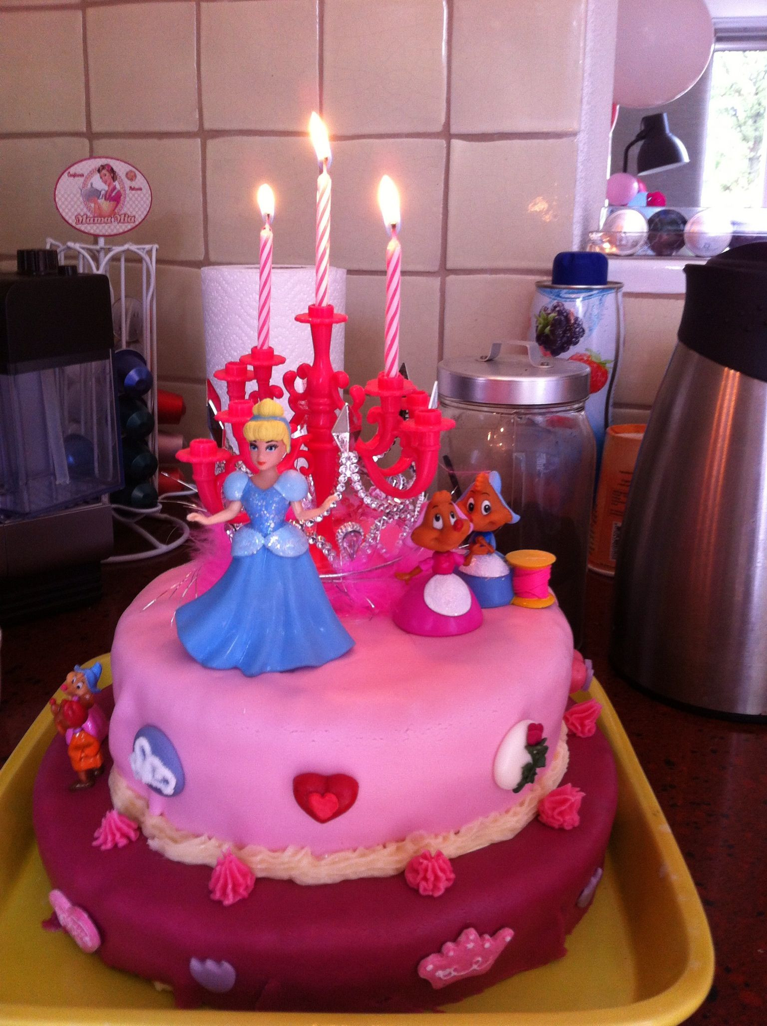 Best ideas about 3 Year Old Birthday Cake
. Save or Pin Birthday cake for my 3 years old girl Now.