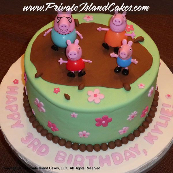 Best ideas about 3 Year Old Birthday Cake
. Save or Pin Peppa Pig inspired cake for 3 year old girl s birthday Now.