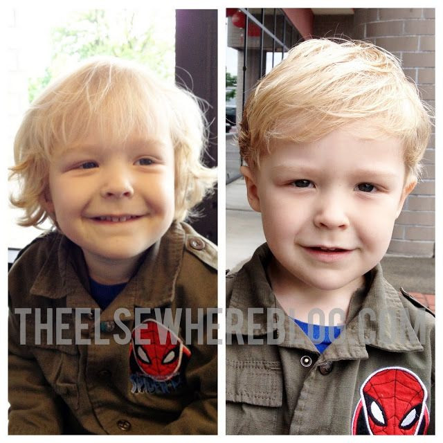 Best ideas about 3 Year Old Boys Haircuts
. Save or Pin Toddler boy hair cut before after 3 year old hair cut Now.