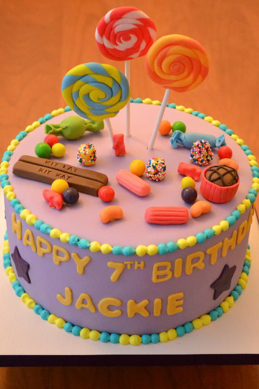 Best ideas about 3 Years Old Birthday Cake
. Save or Pin candy land birthday cake for a 3 year old Now.