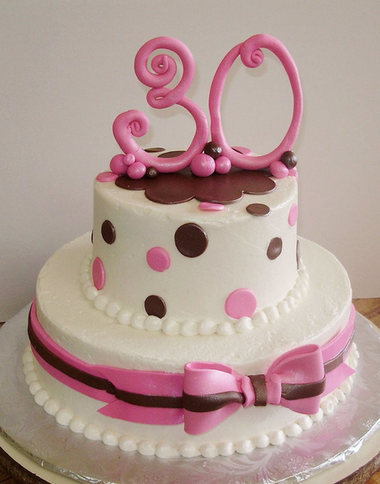 Best ideas about 30 Birthday Cake
. Save or Pin 30th Birthday Cakes For Females Birthday Cake Cake Ideas Now.