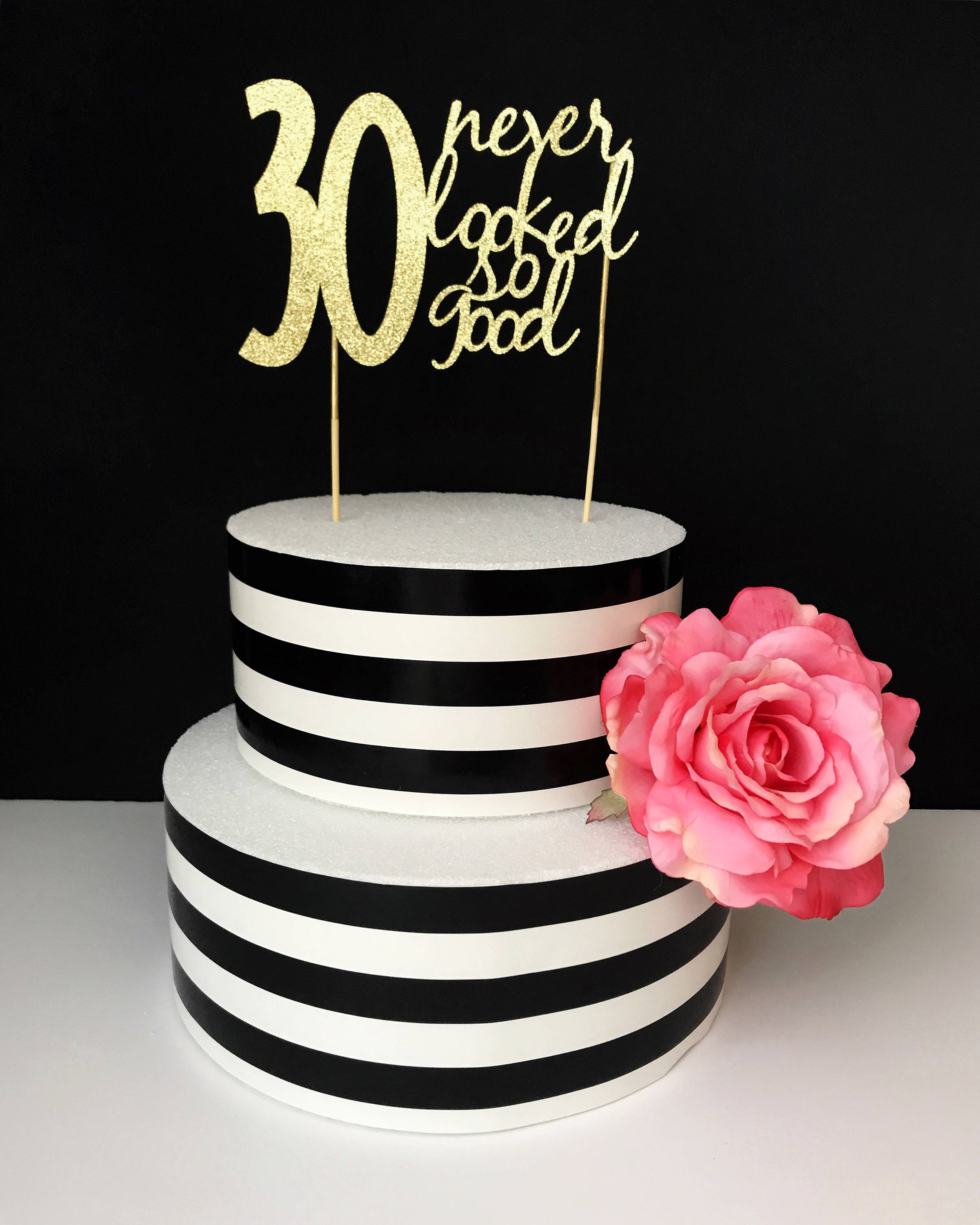 Best ideas about 30 Birthday Cake Topper
. Save or Pin 30th birthday Cake Topper 30 never looked so good Any number Now.