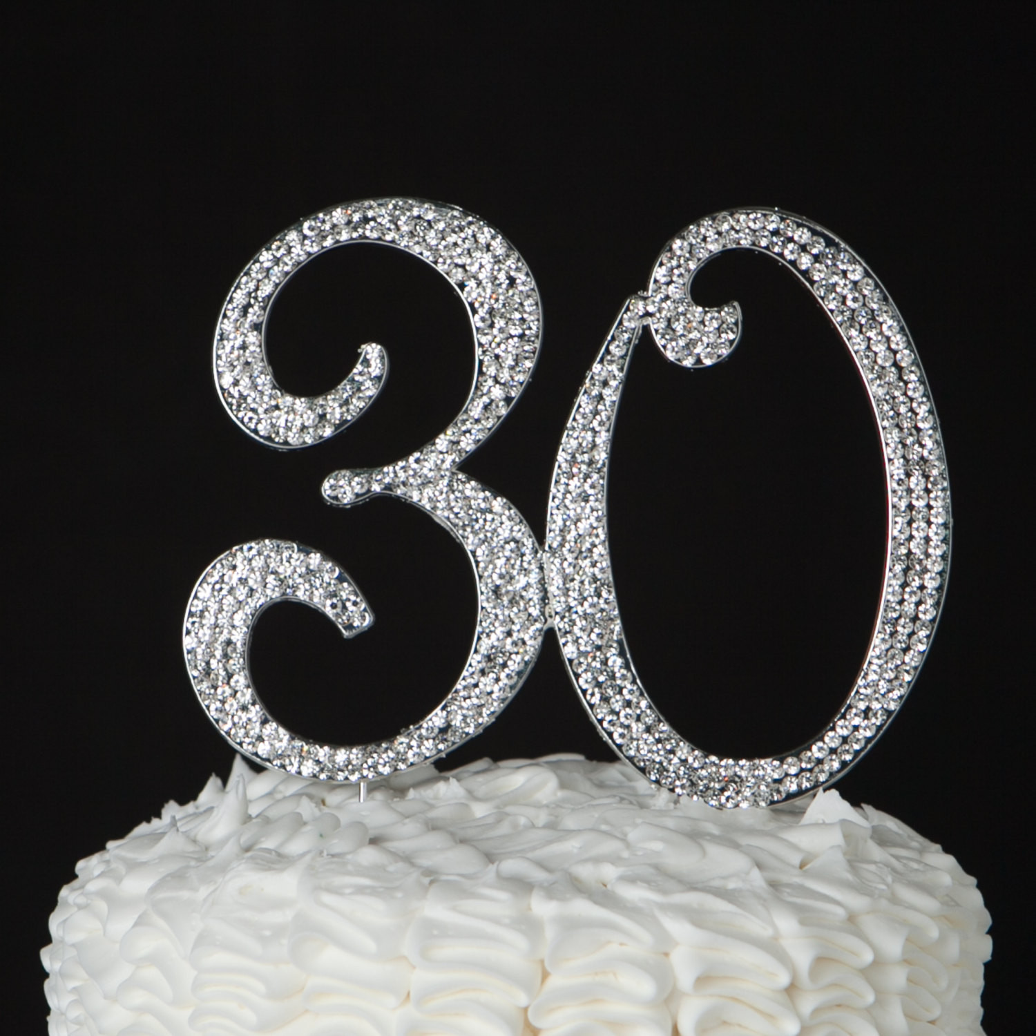 Best ideas about 30 Birthday Cake Topper
. Save or Pin 30 Cake Topper 30th Birthday or Anniversary Party Now.