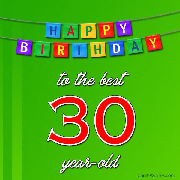 Best ideas about 30 Birthday Card Messages
. Save or Pin 30th Birthday Wishes Birthday Greetings for 30 Year Olds Now.