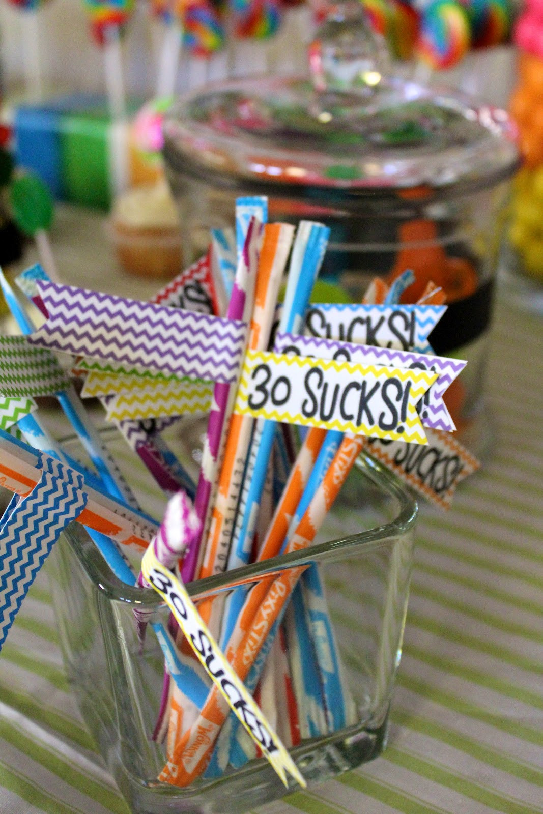 Best ideas about 30 Birthday Decorations
. Save or Pin La Belle Parties 30 Sucks Now.