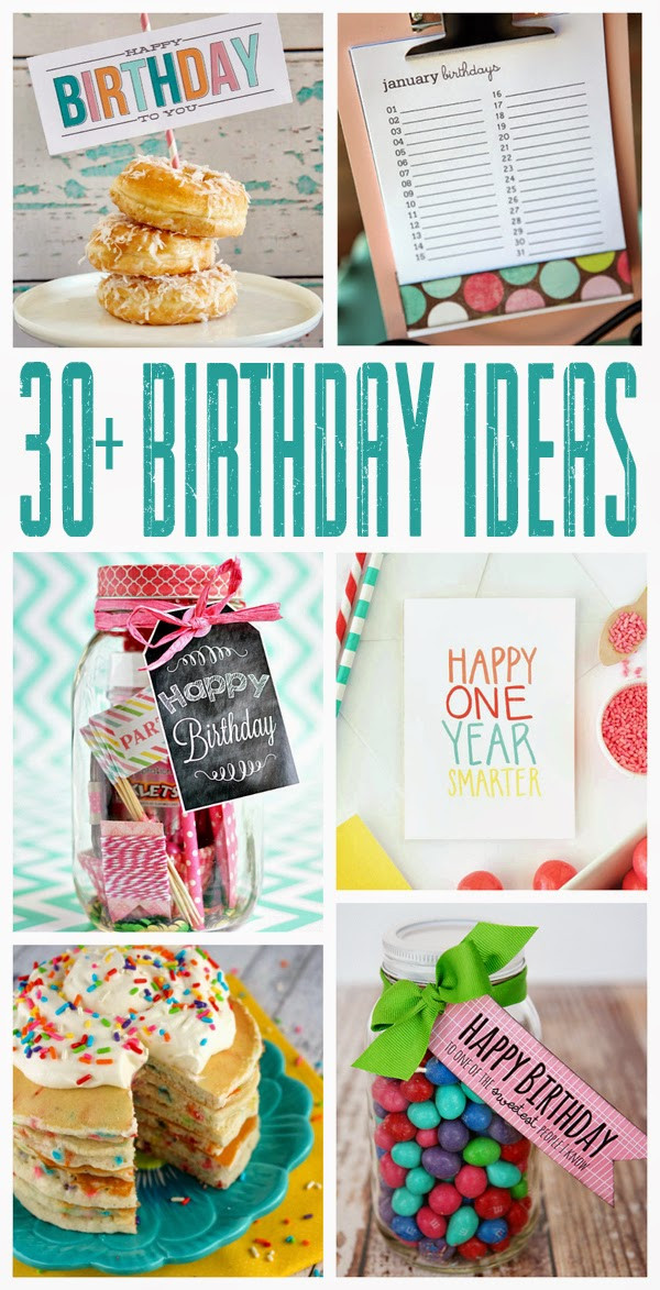Best ideas about 30 Birthday Gift Ideas
. Save or Pin 30 Fun Birthday Ideas Now.