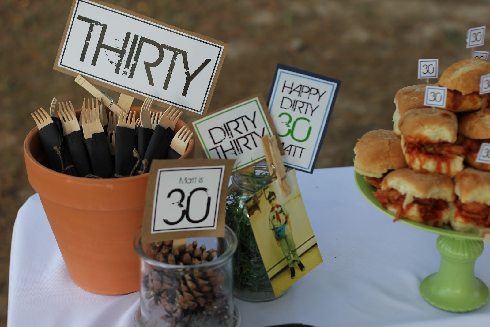 Best ideas about 30 Birthday Ideas
. Save or Pin 7 Clever Themes for a Smashing 30th Birthday Party Now.