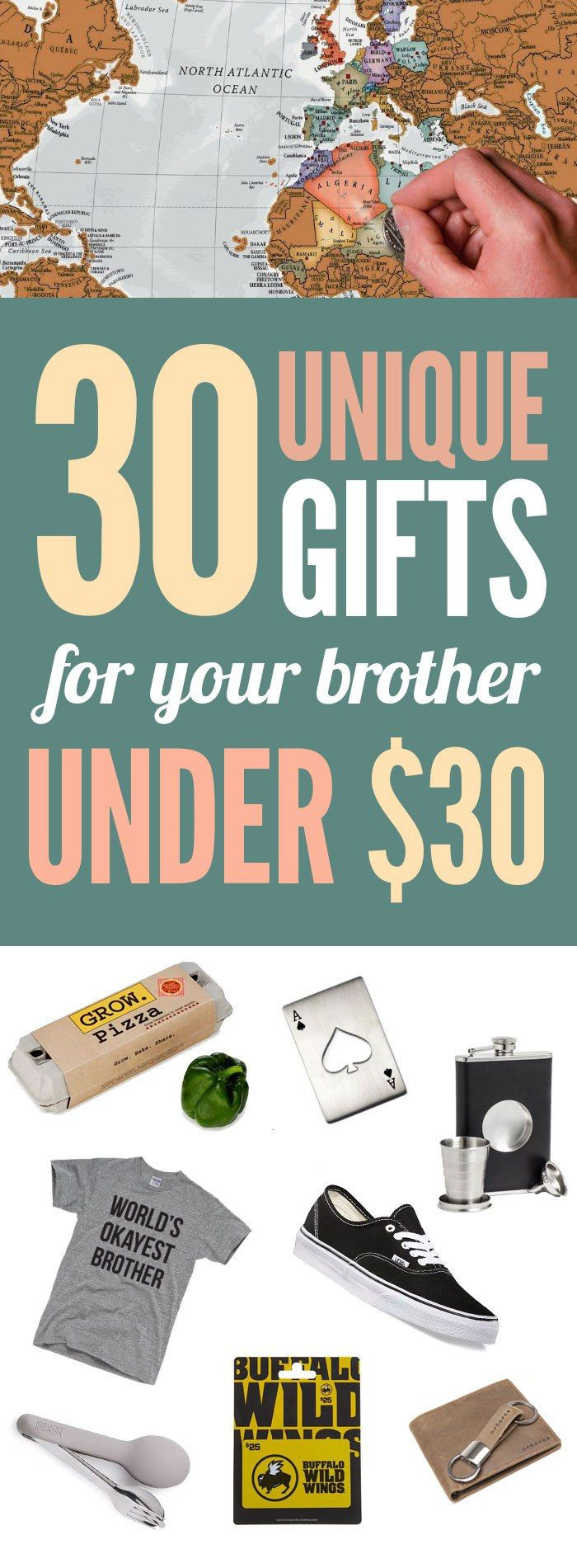 Best ideas about $30 Gift Ideas For Guys
. Save or Pin Best 25 Brother ts ideas on Pinterest Now.