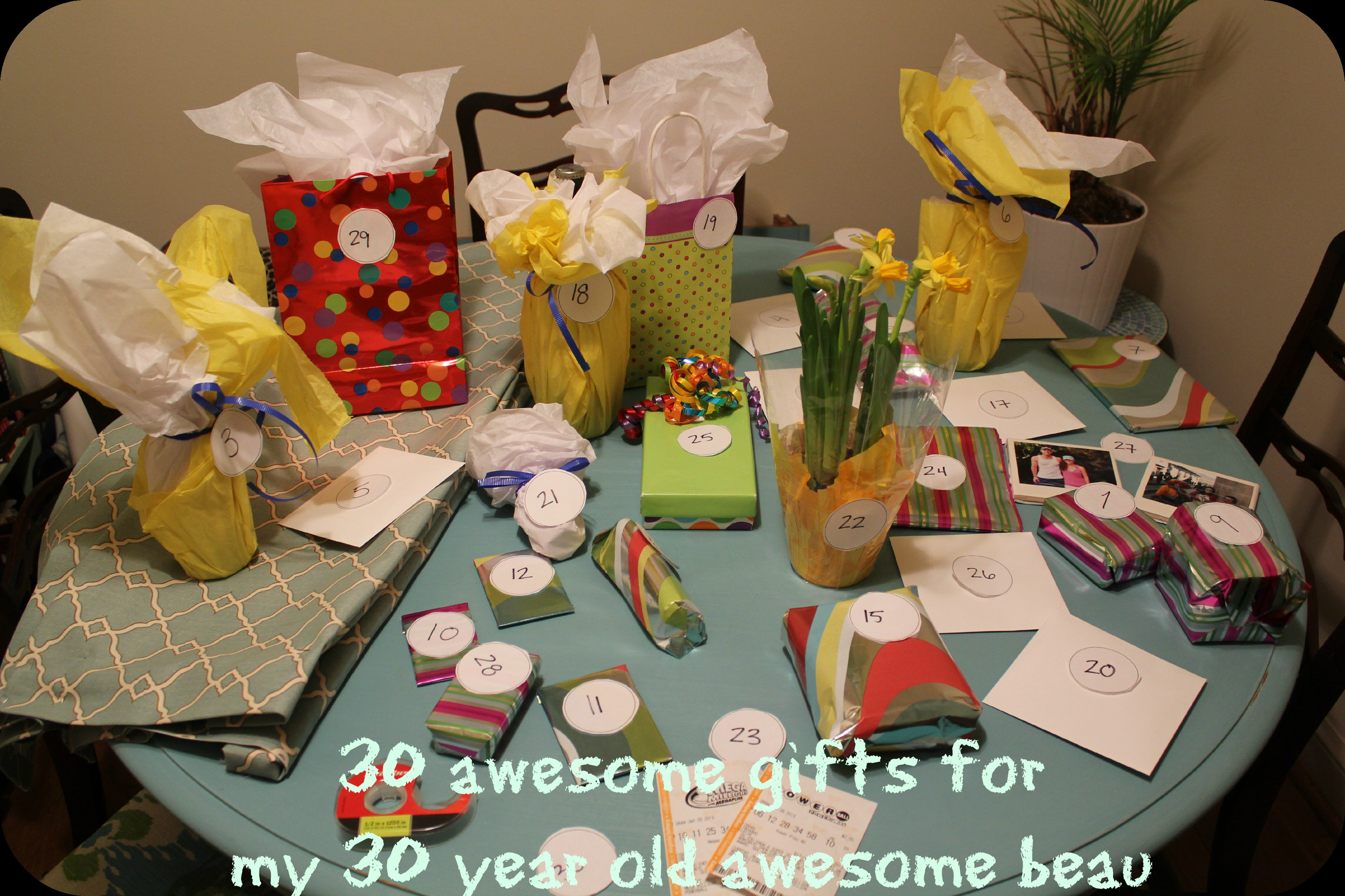 Best ideas about 30 Small Gifts For 30th Birthday
. Save or Pin 30 birthday ts for 30th birthday Now.