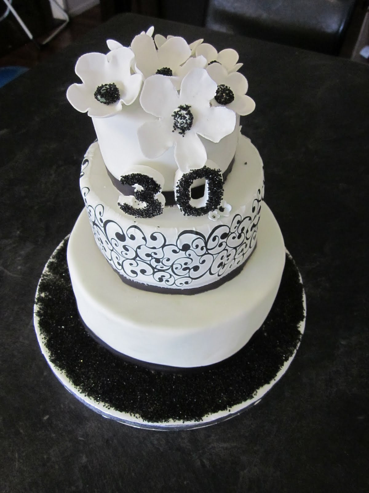 Best ideas about 30th Birthday Cake For Her
. Save or Pin Deb s Cakes and Cupcakes My 30th Birthday cake Now.