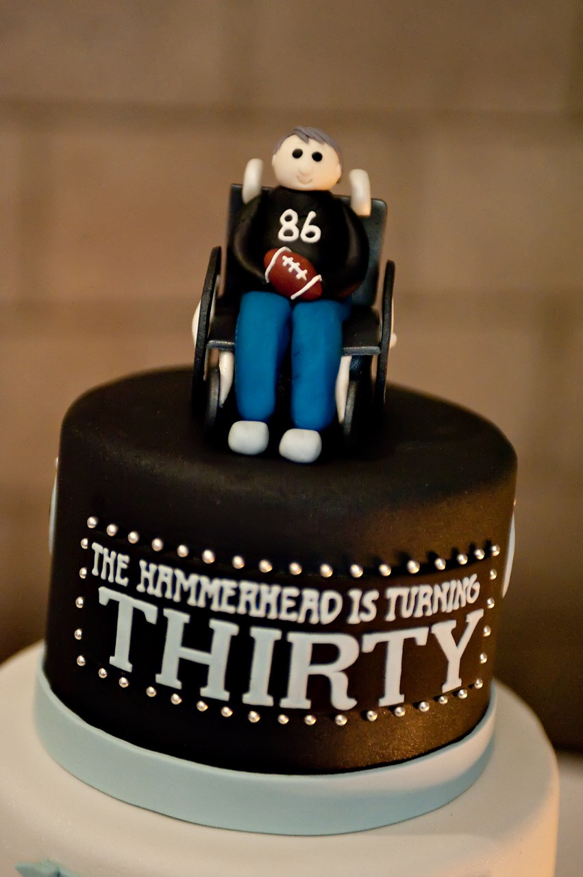 Best ideas about 30th Birthday Cake Ideas For Him
. Save or Pin The Good Apple Todd Heap 30th Birthday Cake Now.