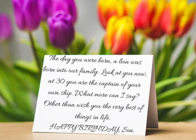 Best ideas about 30th Birthday Card Messages
. Save or Pin What To Write in a 30th Birthday Wishes Card – 30th Now.