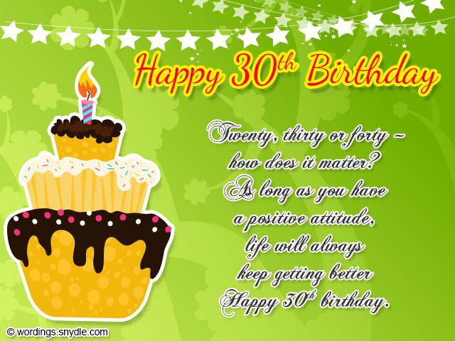 Best ideas about 30th Birthday Card Messages
. Save or Pin 30th birthday is the most difficult of all milestones in Now.