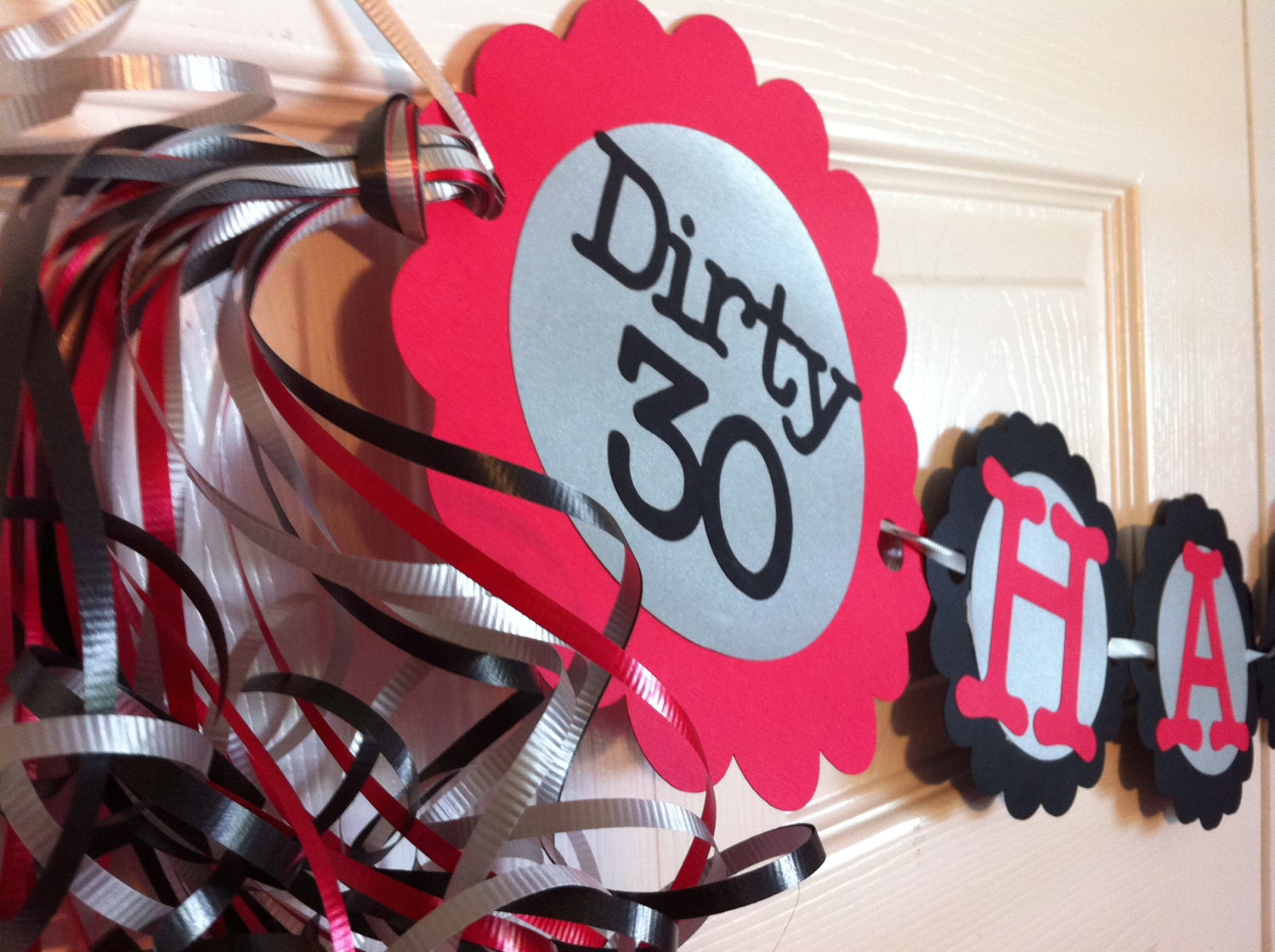 Best ideas about 30th Birthday Decorations For Him
. Save or Pin 30th Birthday Decorations Dirty Thirty Personalization Now.