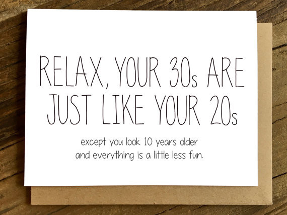 Best ideas about 30th Birthday Funny
. Save or Pin Funny Birthday Card 30th Birthday Card Birthday Card Now.