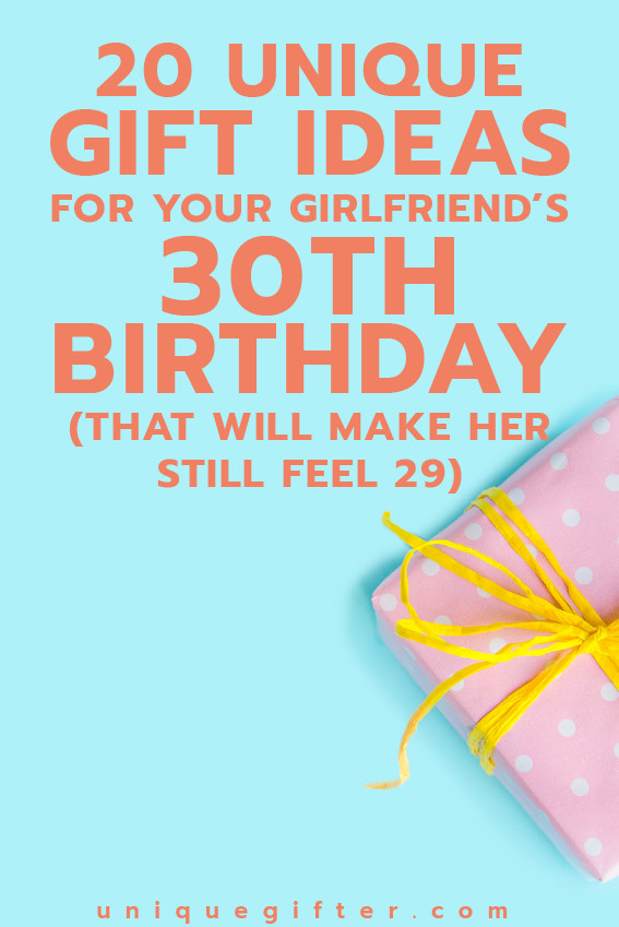 Best ideas about 30Th Birthday Gift Ideas For Her
. Save or Pin 20 Gift Ideas for Your Girlfriend s 30th Birthday that Now.