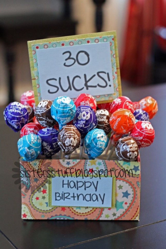 Best ideas about 30th Birthday Gift Ideas For Sister
. Save or Pin Birthday Gift Ideas iCraftGifts Blog Now.