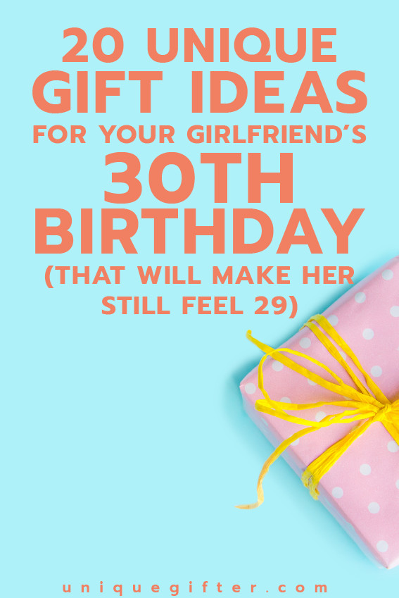 Best ideas about 30Th Birthday Gift Ideas For Wife
. Save or Pin 20 Gift Ideas for Your Girlfriend s 30th Birthday that Now.